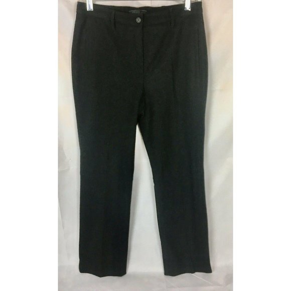 Prada Pants - PRADA Women Dark Gray Wool Dress Pants  6